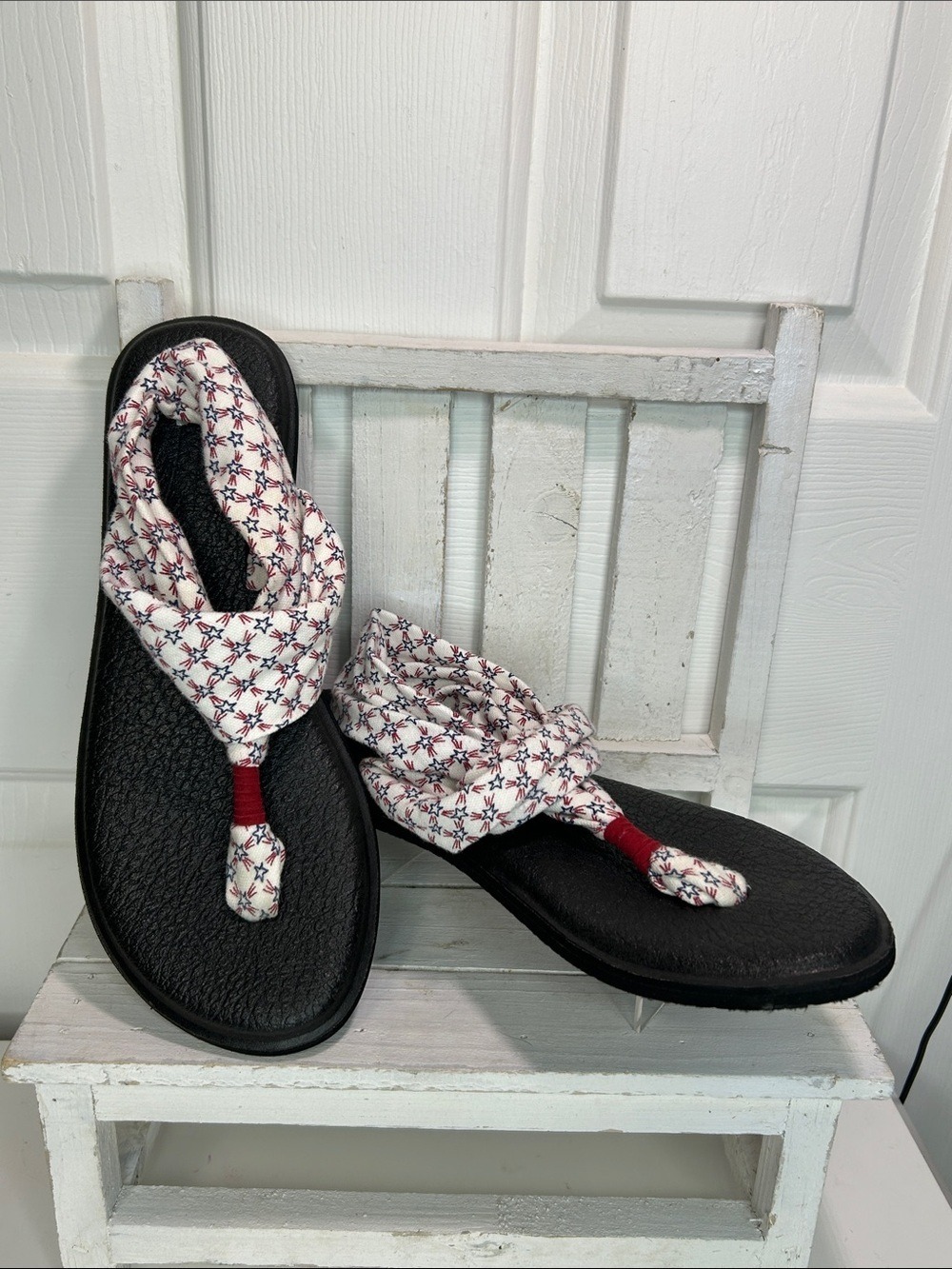 Sanuk Yoga Sling Patriot Sandals